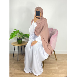 Hijab Soie de Médine - Blanc