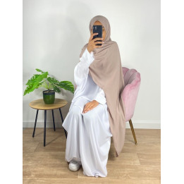 Hijab Soie de Médine - Blanc
