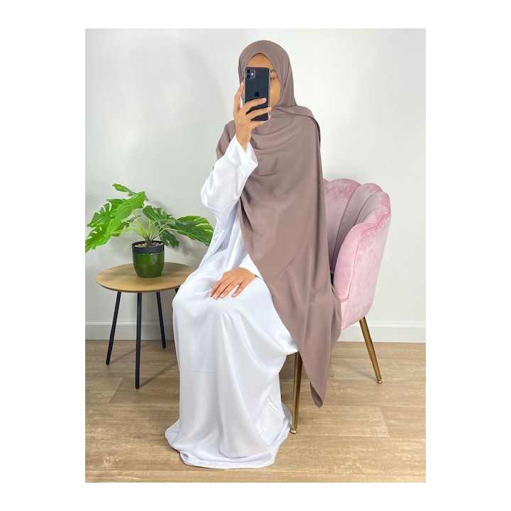Hijab Soie de Médine - Blanc