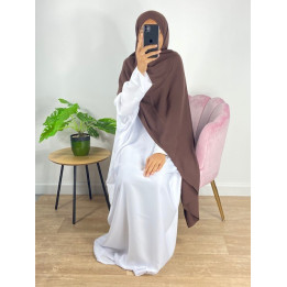 Hijab Soie de Médine - Blanc