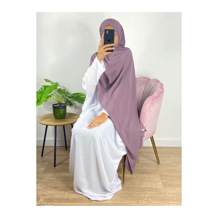 Hijab Soie de Médine - Blanc