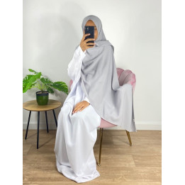 Hijab Soie de Médine - Blanc