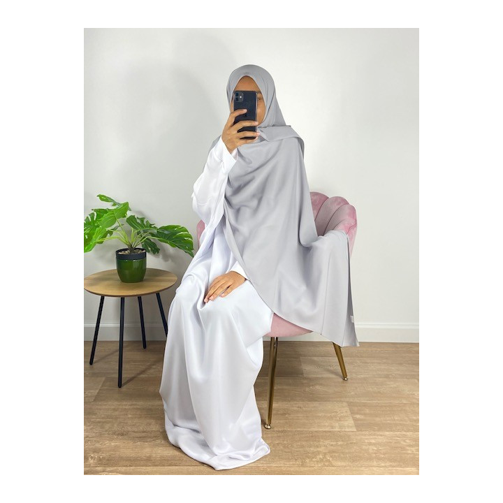 Hijab Soie de Médine - Blanc