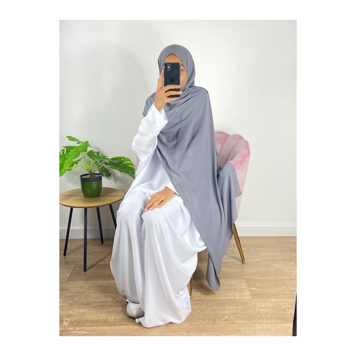Hijab Soie de Médine - Blanc