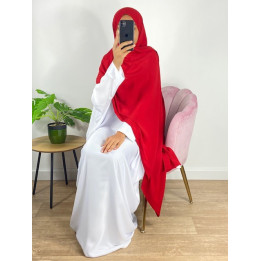 Hijab Soie de Médine - Blanc