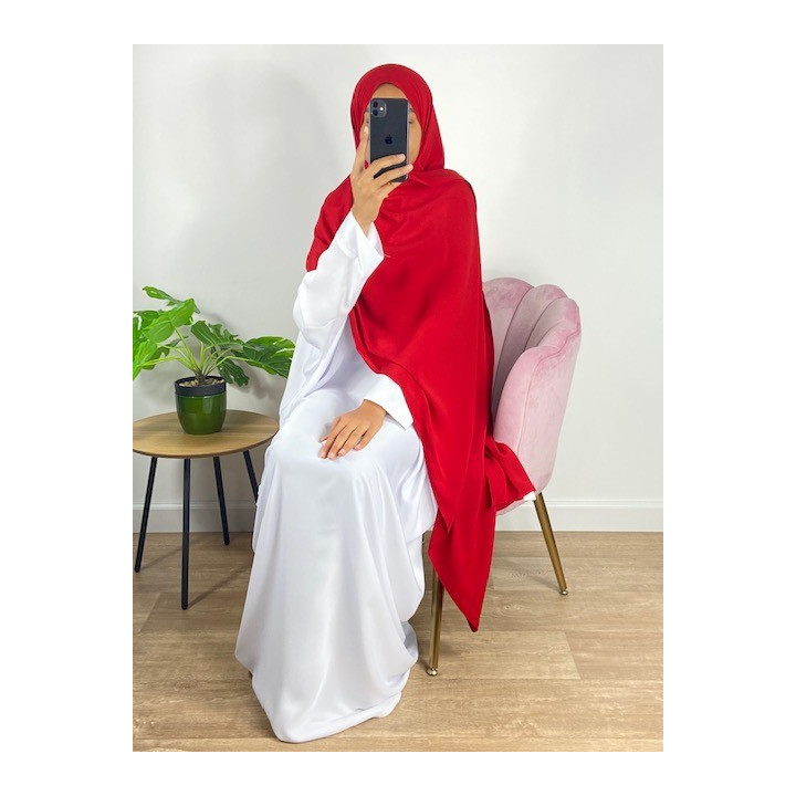 Hijab Soie de Médine - Blanc