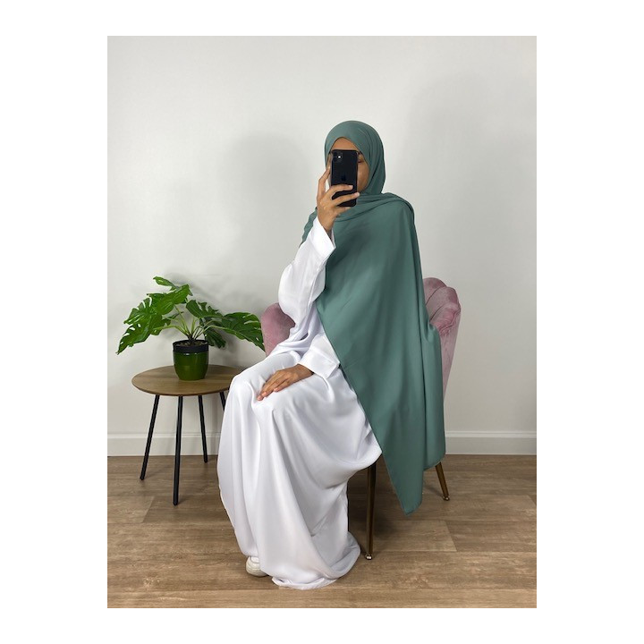 Hijab Soie de Médine - Blanc