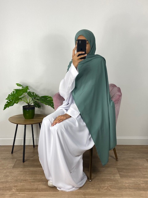 Hijab Soie de Médine - Blanc