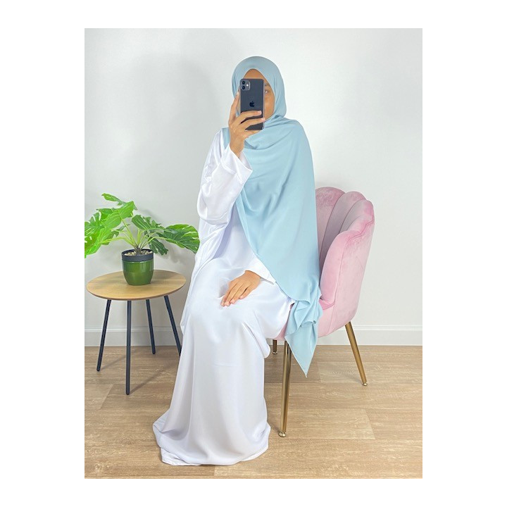 Hijab Soie de Médine - Blanc