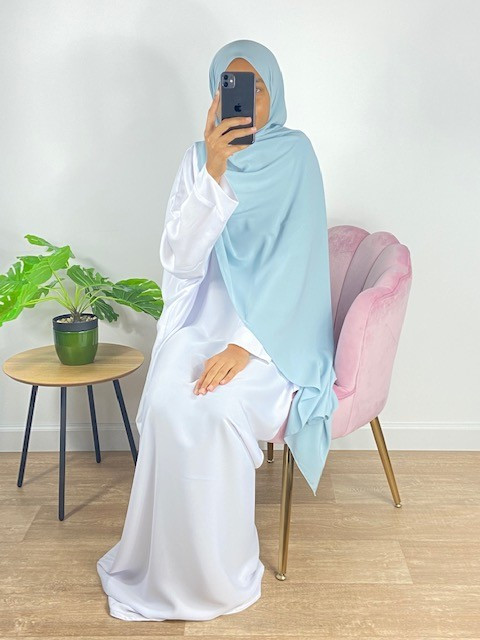 Hijab Soie de Médine - Blanc