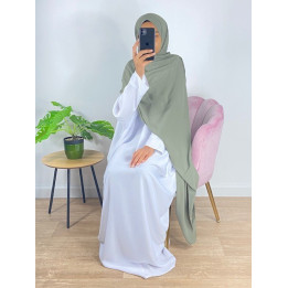 Hijab Soie de Médine - Blanc