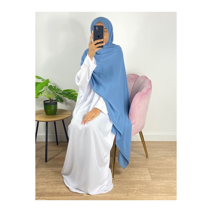 Hijab Soie de Médine - Blanc
