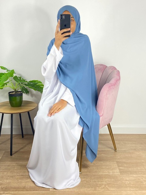 Hijab Soie de Médine - Blanc