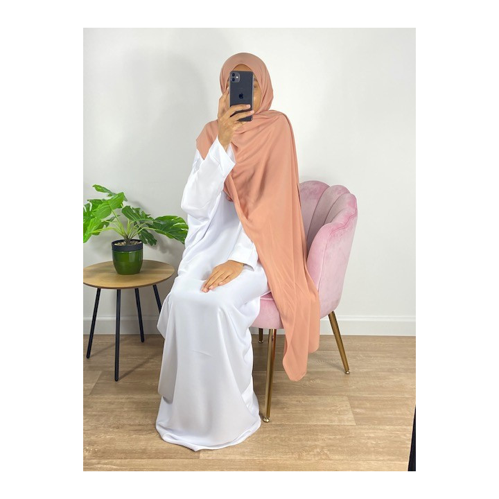 Hijab Soie de Médine - Blanc
