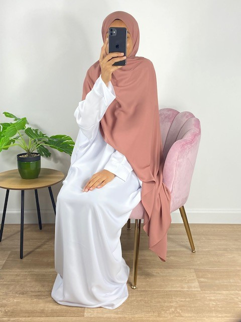 Hijab Soie de Médine - Blanc