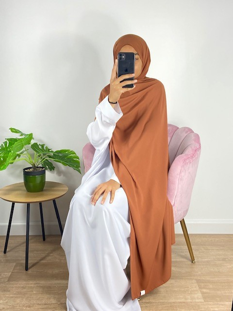 Hijab Soie de Médine - Blanc
