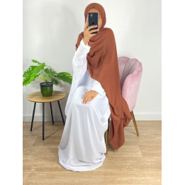 Hijab Soie de Médine - Blanc