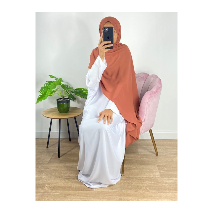Hijab Soie de Médine - Blanc