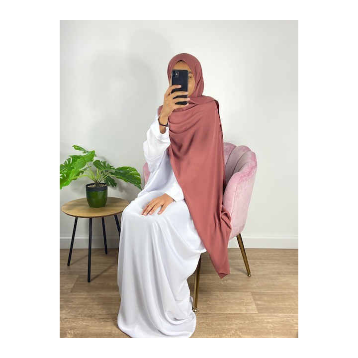 Hijab Soie de Médine - Blanc