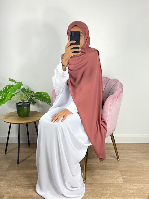 Hijab Soie de Médine - Blanc