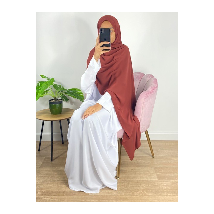 Hijab Soie de Médine - Blanc