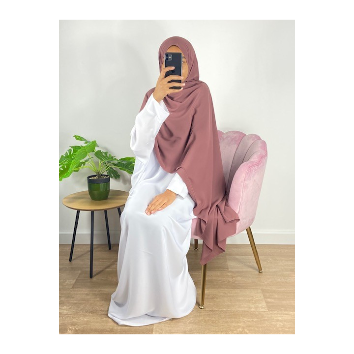 Hijab Soie de Médine - Blanc