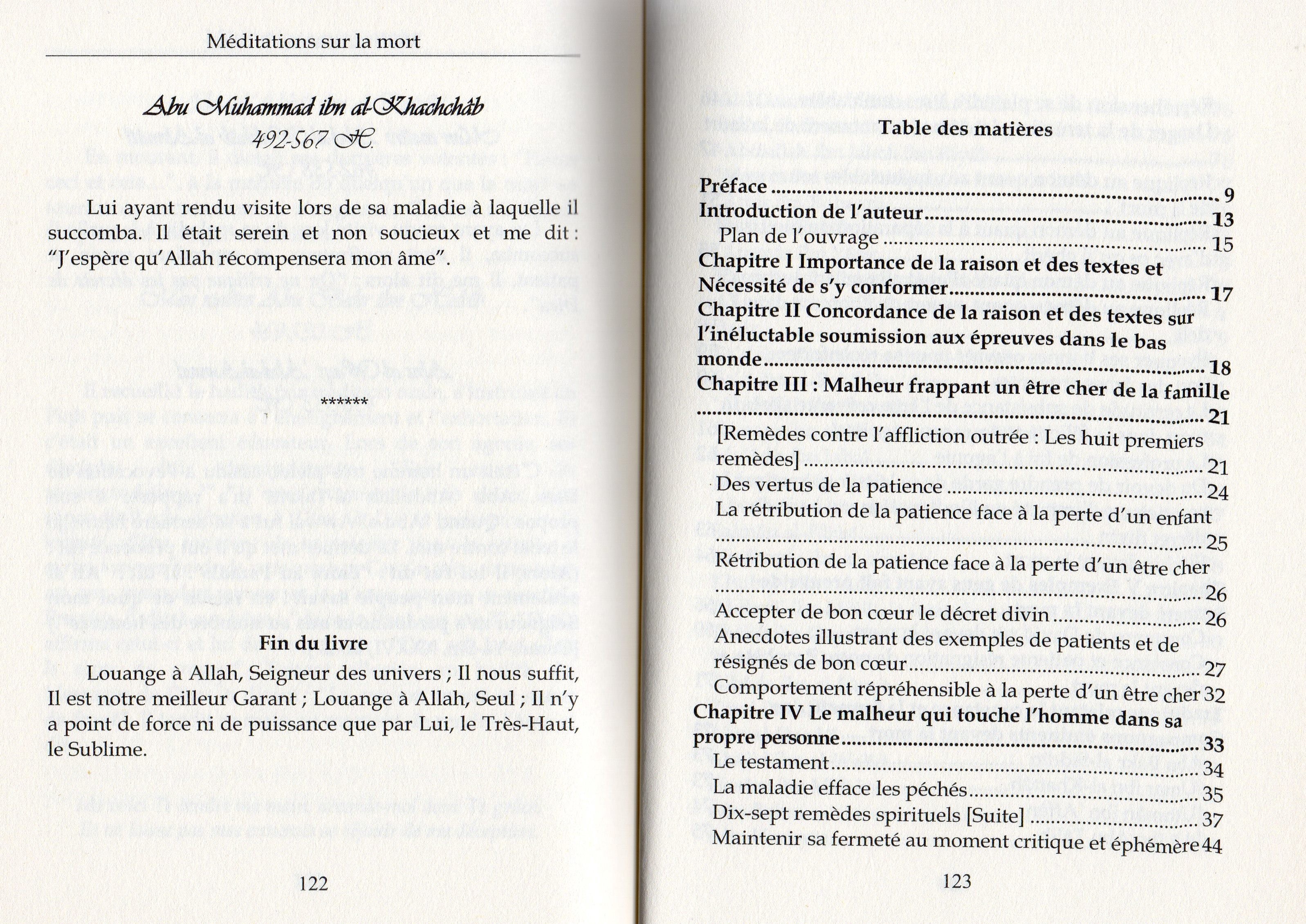 MEDITATIONS SUR LA MORT
