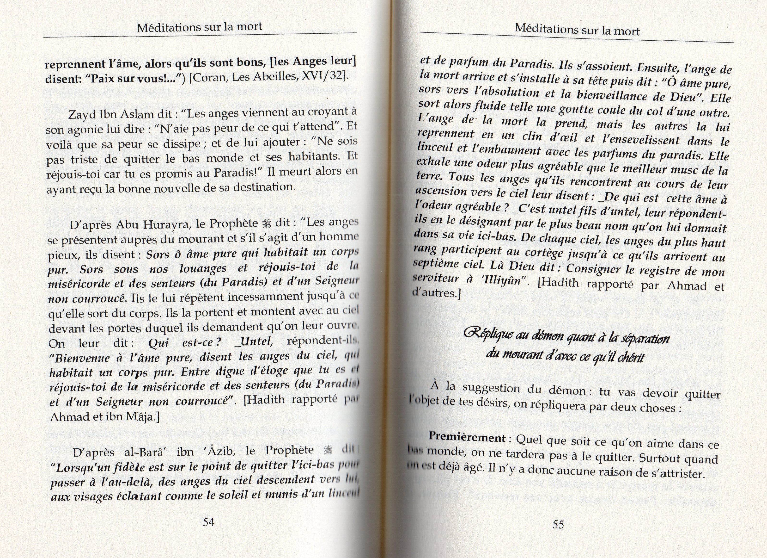 MEDITATIONS SUR LA MORT