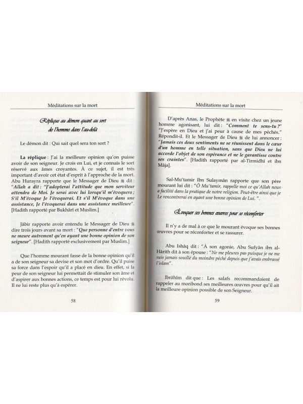 MEDITATIONS SUR LA MORT