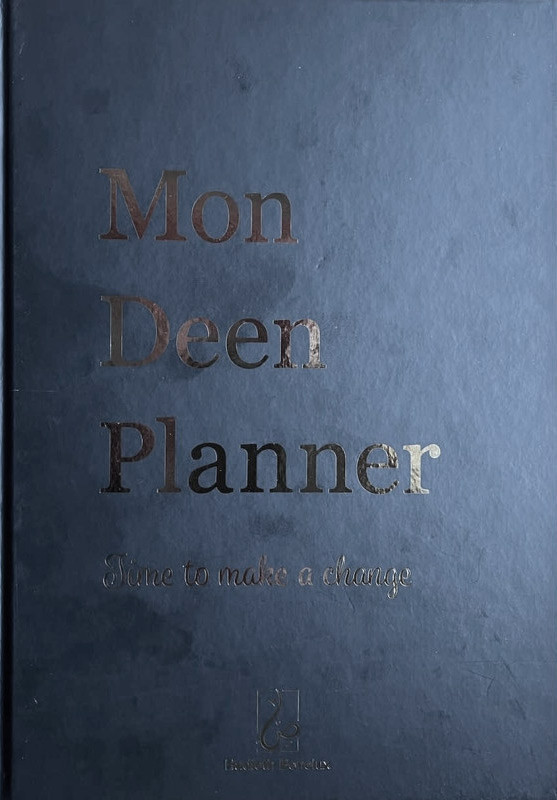 Mon Deen Planner - Noir