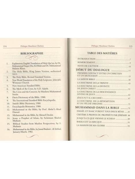 Dialogues Musulman Chrétien