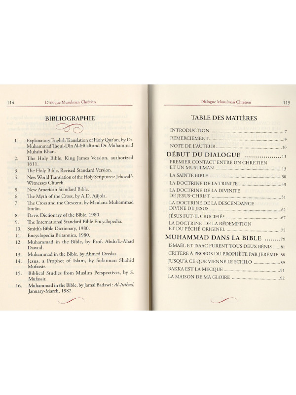 Dialogues Musulman Chrétien