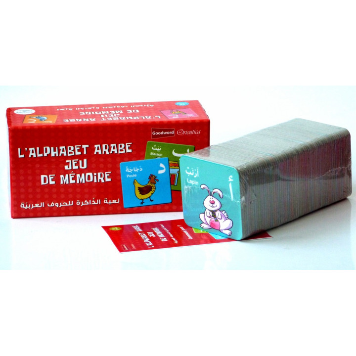 L'alphabet arabe jeu de mémoire - Orientica