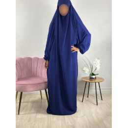 Jilbab 1 Pièce bleu foncé 96 - El Bassira