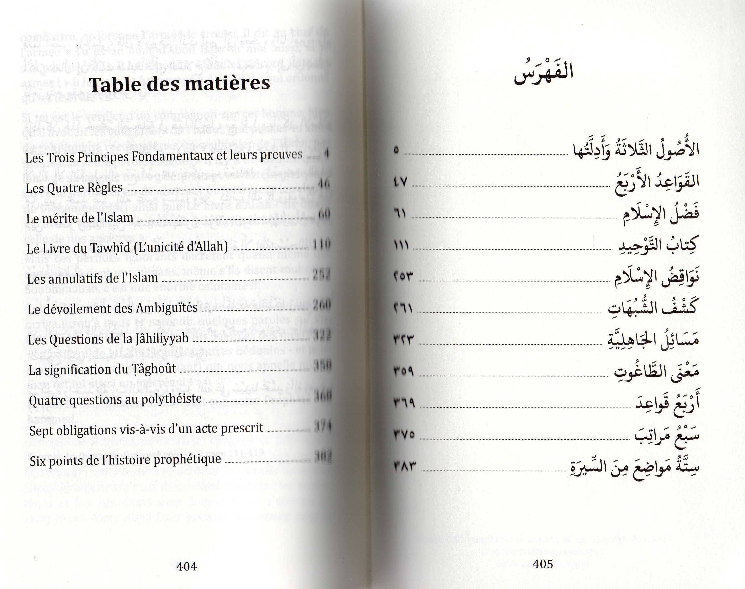 Ensemble d'épitres sur le tawhid