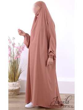 Jilbab 1 Pièce Taupe rosé...
