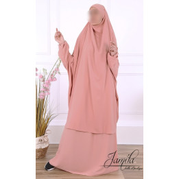Jilbab 2 pièces jupe - Rotana Nude 2568 - Jamila