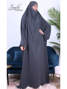 Jilbab 1 Pièce Anthracite...