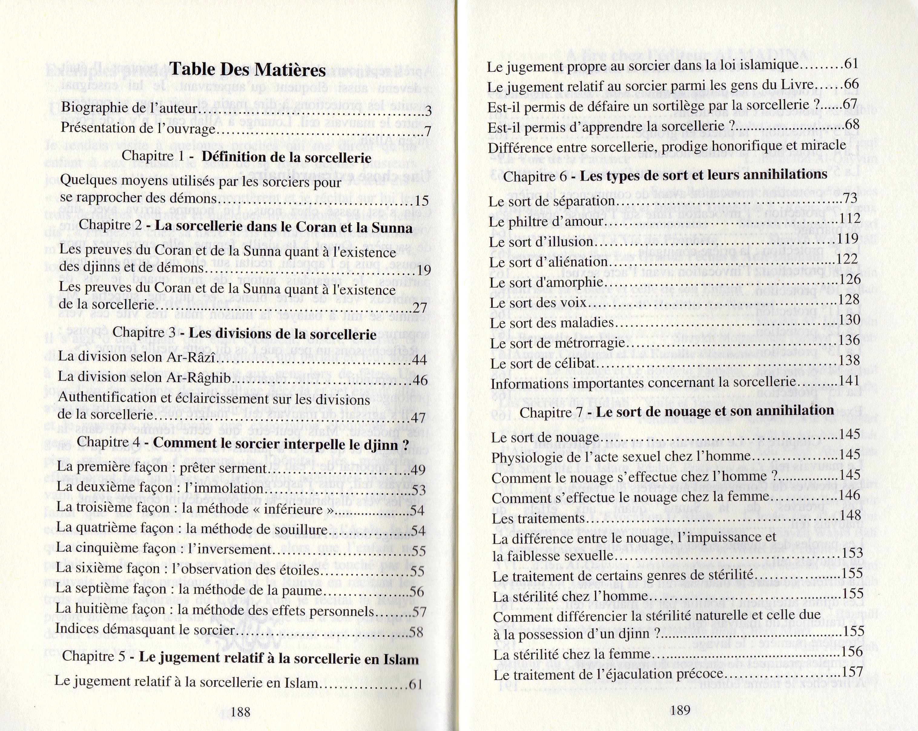 Guérir la sorcellerie et le mauvais oeil