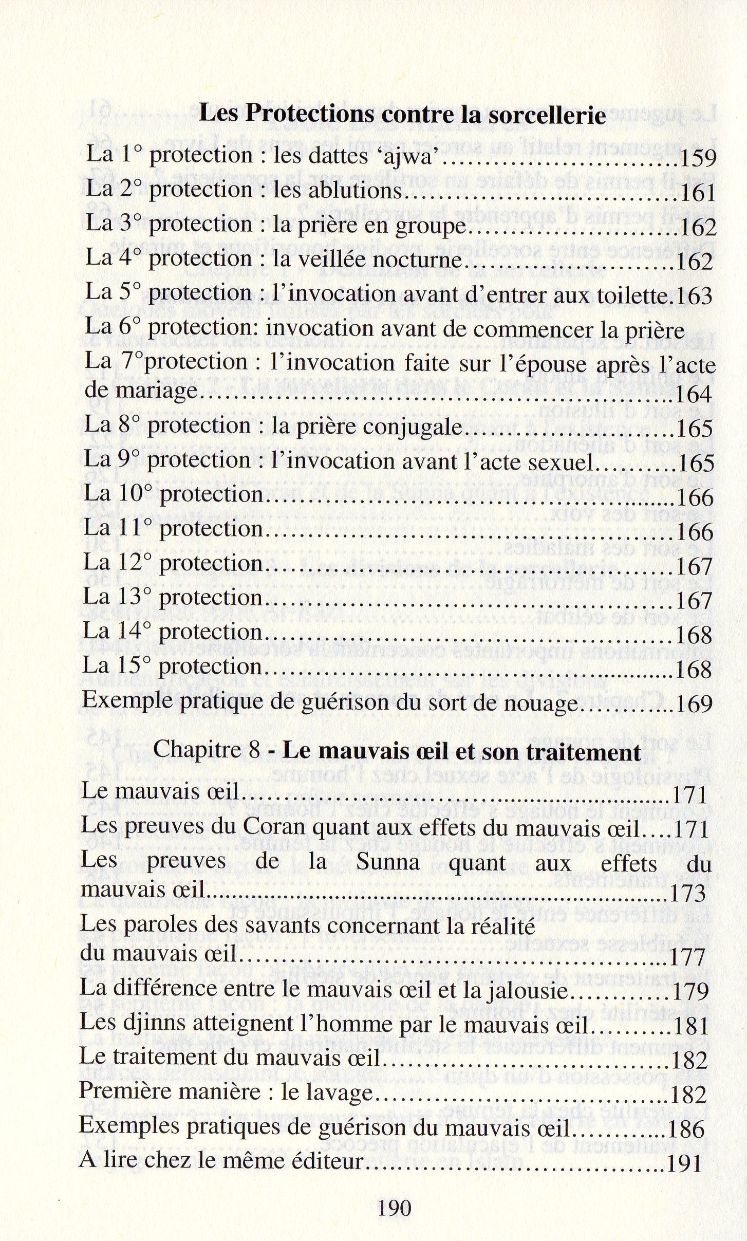 Guérir la sorcellerie et le mauvais oeil