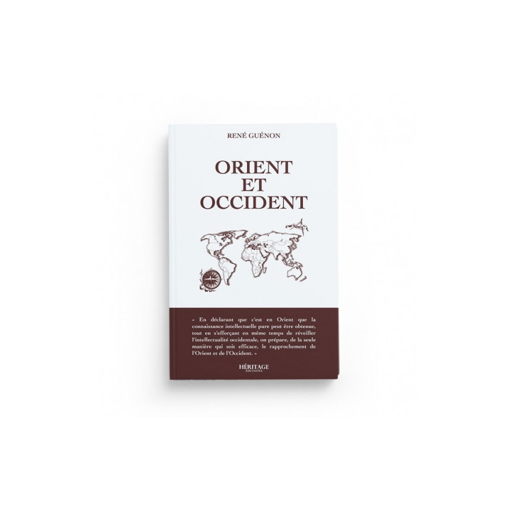 Orient et Occident - René Guénon - Editions Héritage