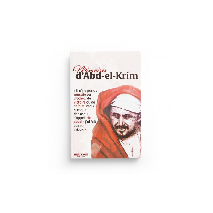Mémoires d'Abd-el-Krim - Editions Héritage