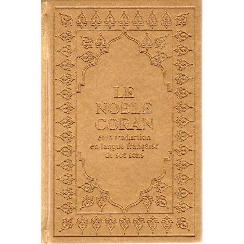 Le Noble Coran Arabe Français Noir 15 x 22 cm