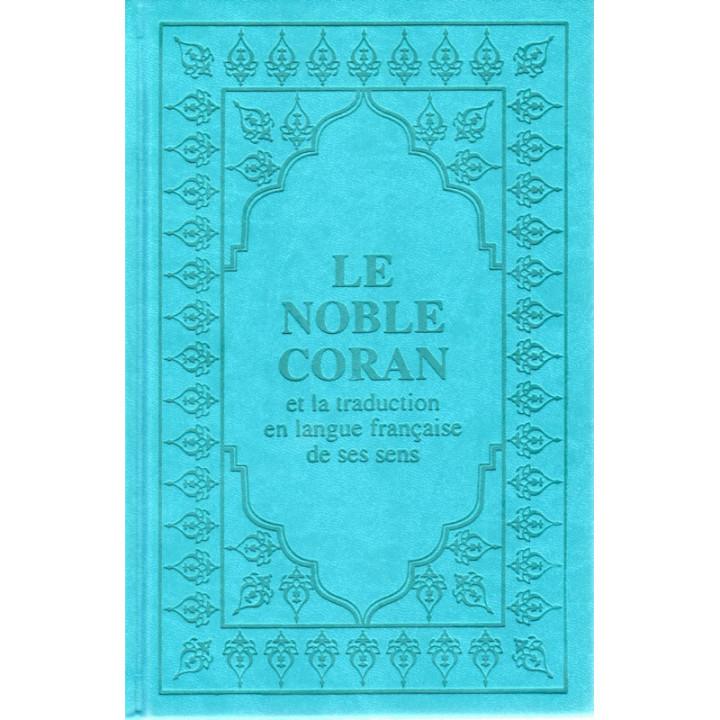 Le Noble Coran Arabe Français Noir 15 x 22 cm