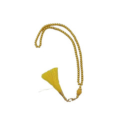 Sebha jaune or 99 perles