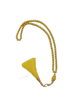 Sebha jaune or 99 perles