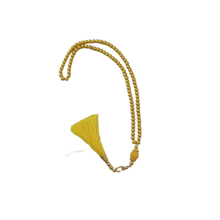 Sebha jaune or 99 perles