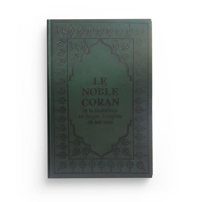 Le Noble Coran Arabe Français Noir 15 x 22 cm