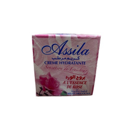 Crème hydratante à l'essence de rose - Assila
