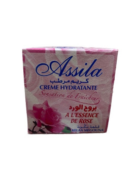 Crème hydratante à l'essence de rose - Assila